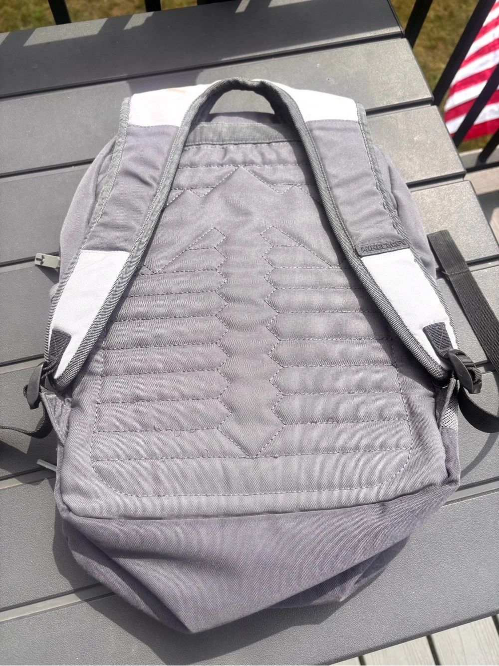 Gray Minecraft Backpack